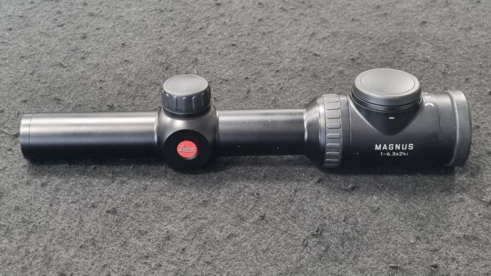 Puškohled Leica Magnus 1 - 6,3 x 24 i - KOMISE č.1