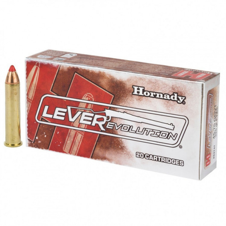 Náboje Hornady .45-70 Government Lever Evolution Monoflex 250Gr č.1