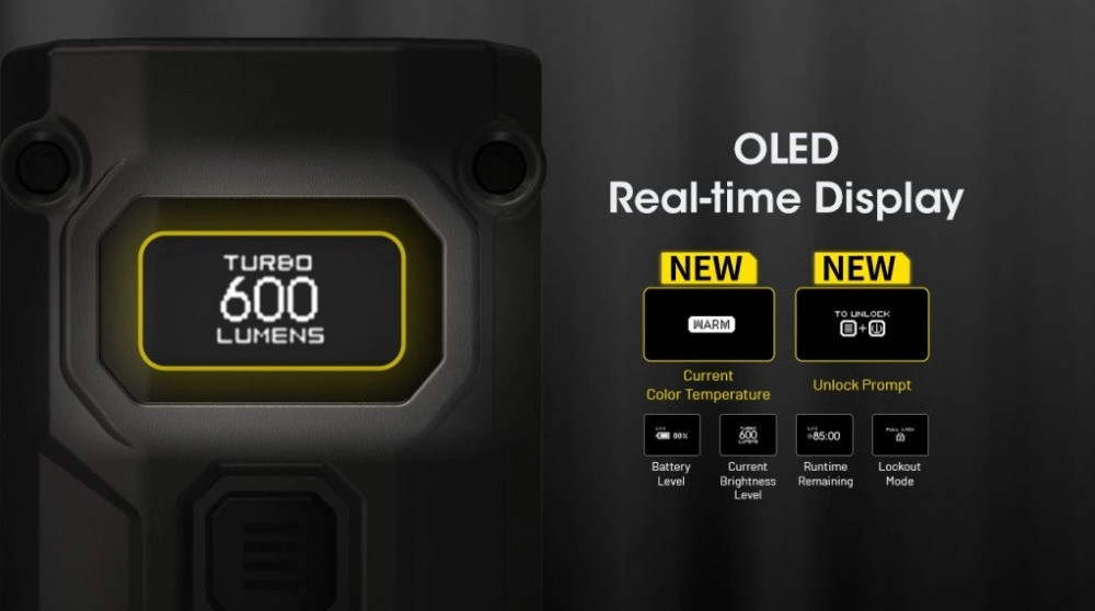NITECORE TINI 3 kapesní svítilna, 600lm č.5