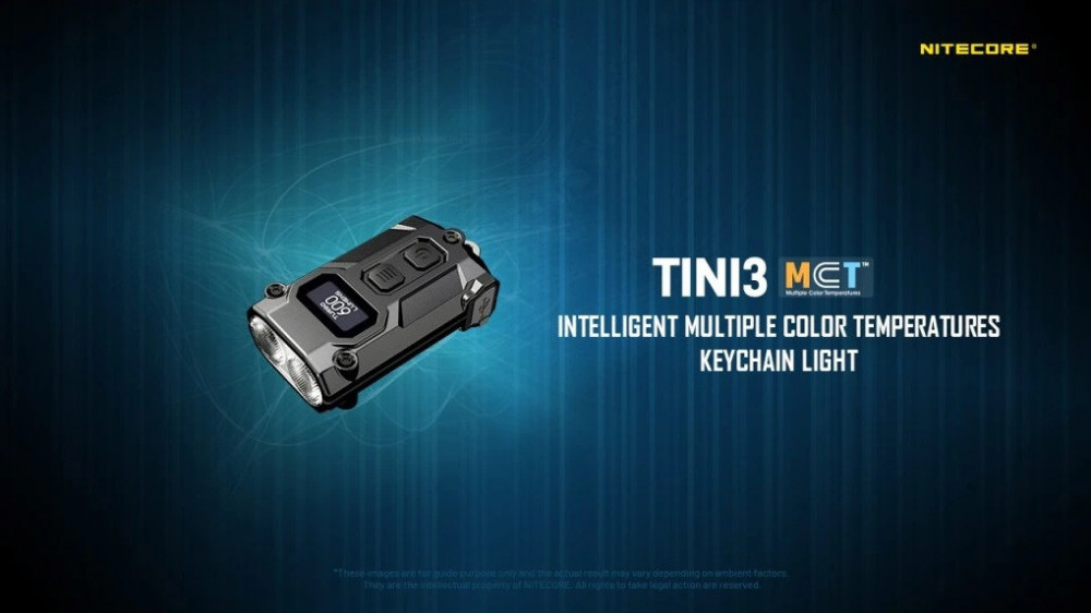 NITECORE TINI 3 kapesní svítilna, 600lm č.7