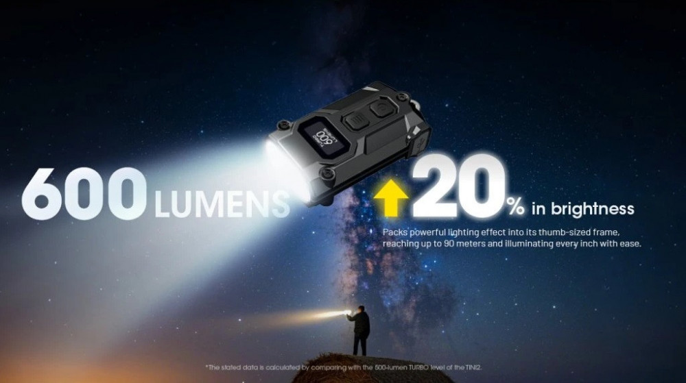 NITECORE TINI 3 kapesní svítilna, 600lm č.11