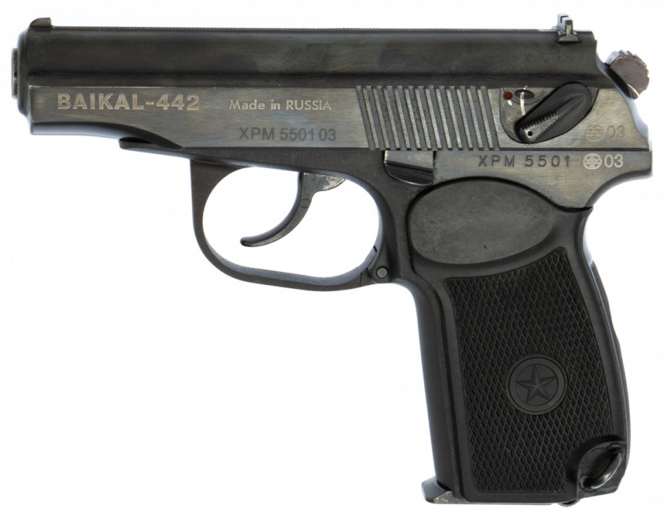 Pistole samonabíjecí Baikal 442 - KOMISE č.1