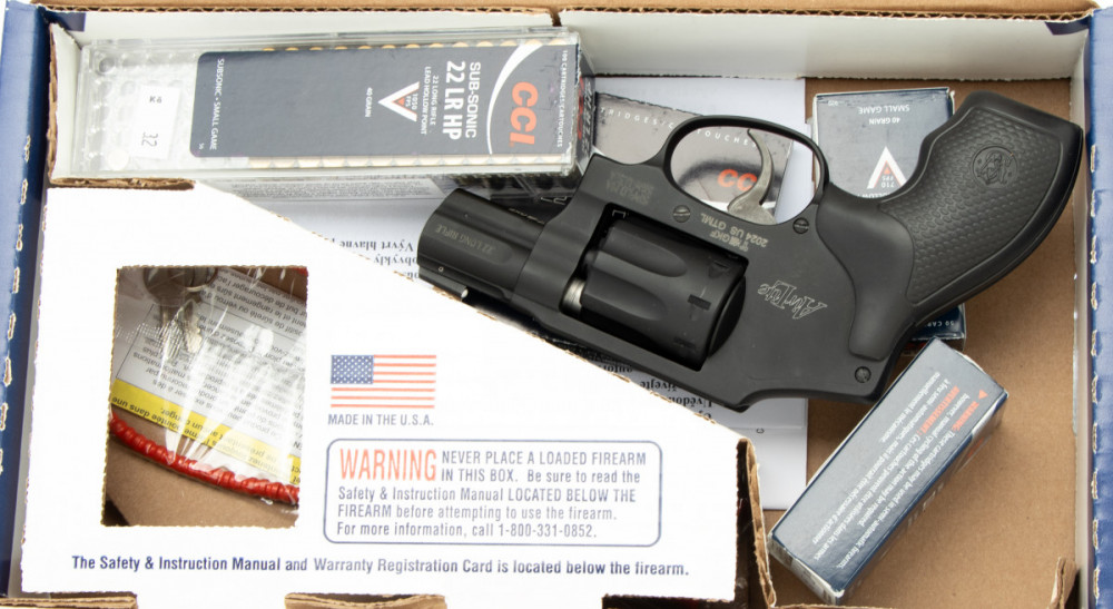 Revolver Smith & Wesson 43 AirLite - KOMISE č.3