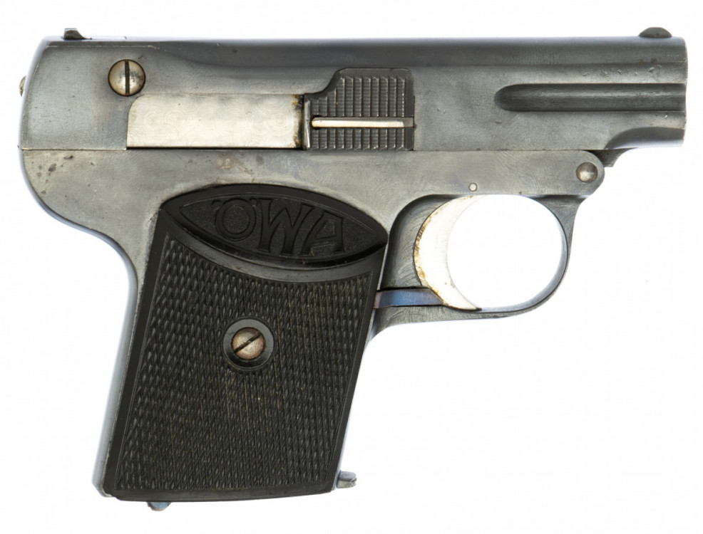 Pistole samonabíjecí ÖWA - 6,35 Browning č.2