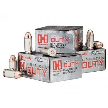 Náboje Hornady Critical Duty + P, 9mm Luger, 124GR (8,0g), Flex Lock Duty č.1