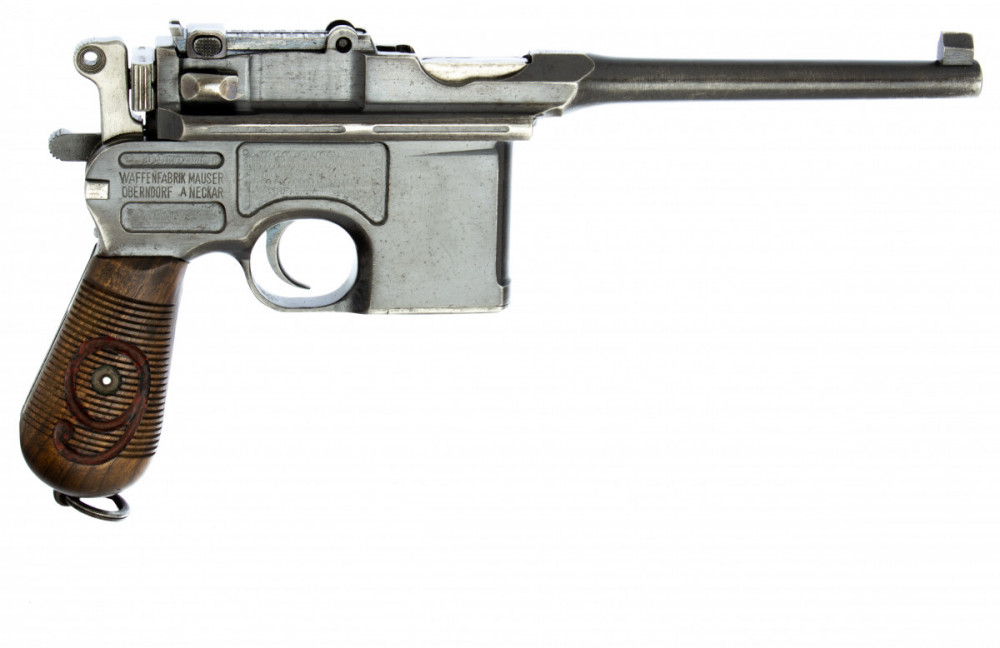 Pistole samonabíjecí Mauser C96 + pažba - 9mm Luger - KOMISE č.2