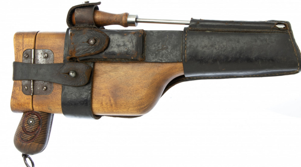 Pistole samonabíjecí Mauser C96 + pažba - 9mm Luger - KOMISE č.3