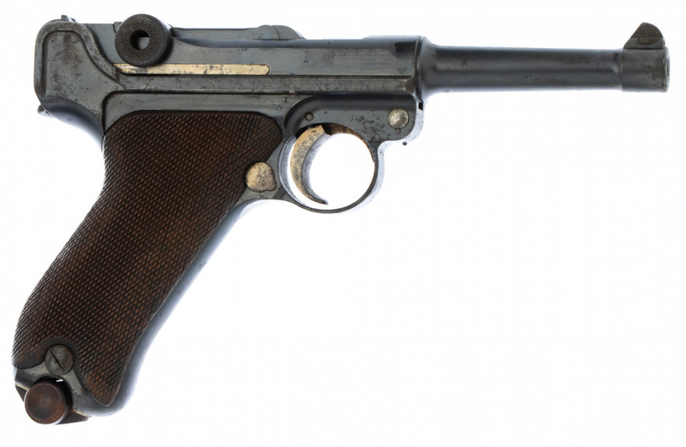 Pistole samonabíjecí Mauser P08 + Pouzdro - KOMISE č.2