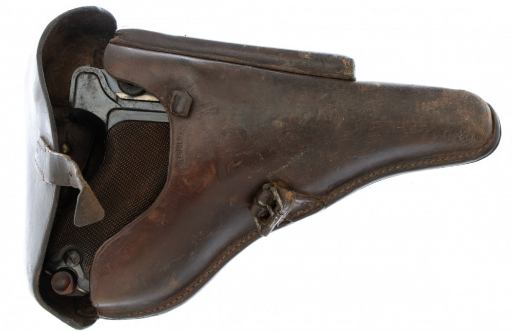 Pistole samonabíjecí Mauser P08 + Pouzdro - KOMISE č.3