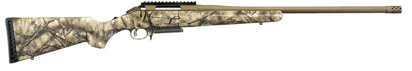Puška opakovací Ruger American Rifle 22´´ 6,5 Creedmoore, v kamufláži GO Wild Brush Cerakote