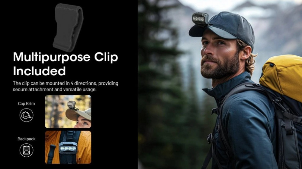 Čelovka NITECORE HA23 UHE - 600lm č.11