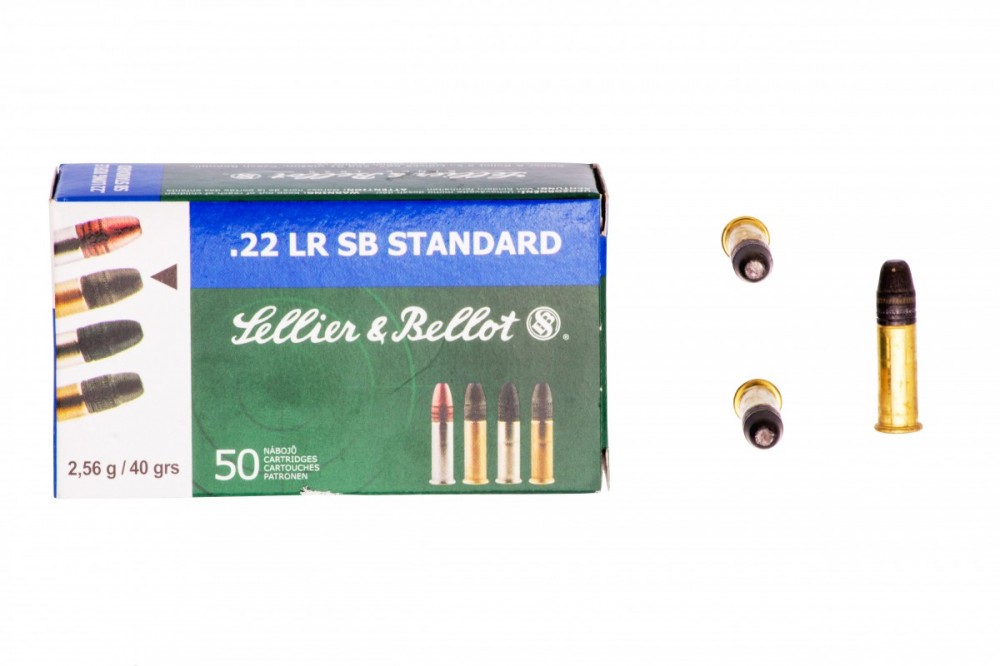 Náboje .22LR Standard Sellier & Bellot č.1