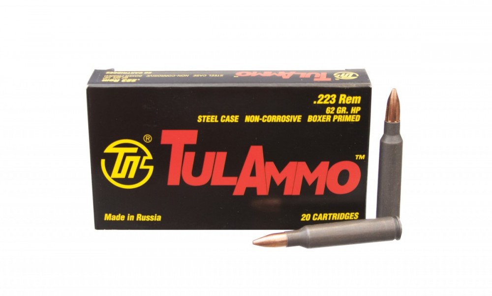 Náboje .223 Rem HP (Tulammo) č.1