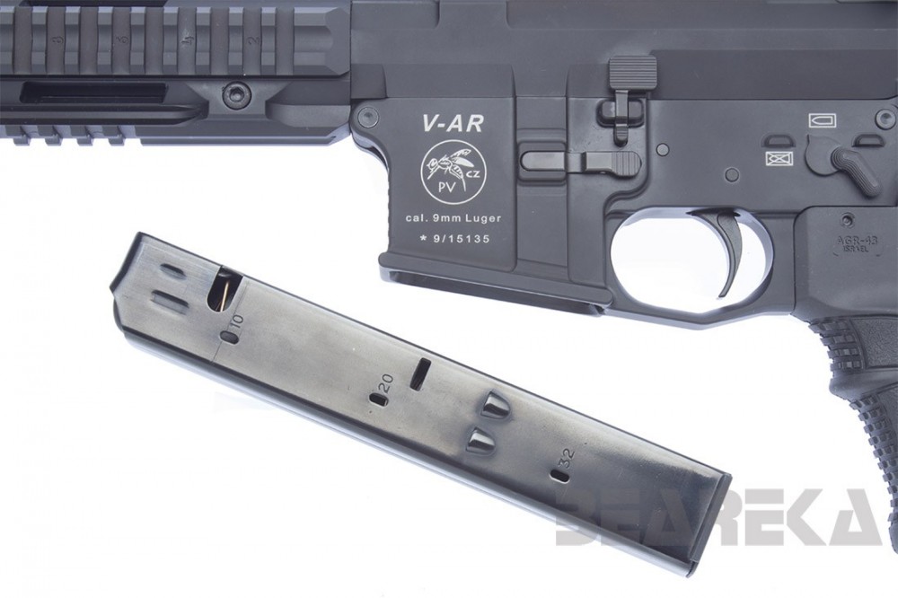 Samonabíjecí puška V-AR 9mm Luger, hlaveň 12