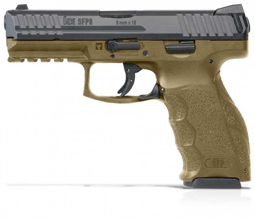 Pistole Heckler & Koch SFP9 barva RAL 8000 č.1