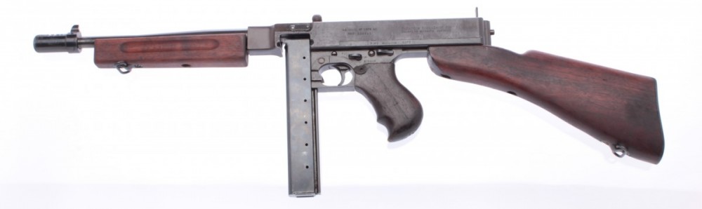 Samonabíjecí puška M 28, .45ACP č.1