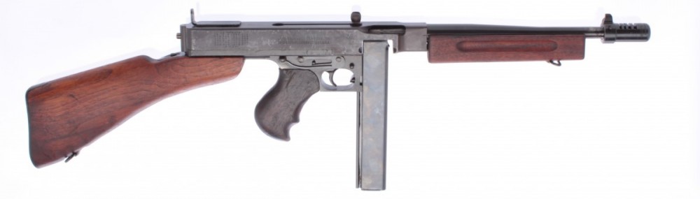 Samonabíjecí puška Thompson 1928, .45 Auto č.2