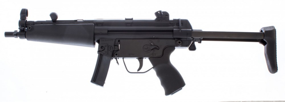 Samonabíjecí pistole LDT HSG94 (MP5) Lucembursko, teleskopická pažba č.2