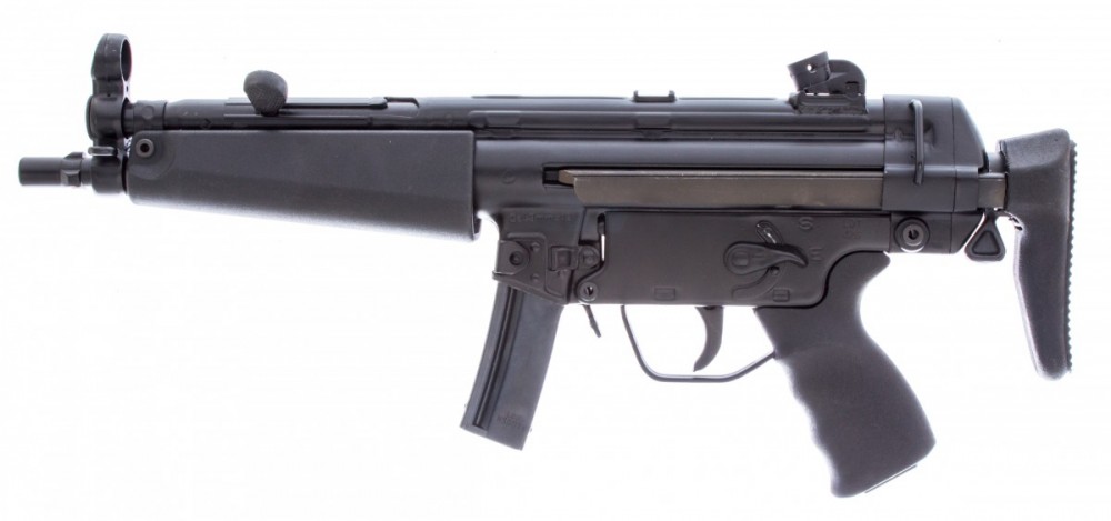 Samonabíjecí pistole LDT HSG94 (MP5) Lucembursko, teleskopická pažba č.3