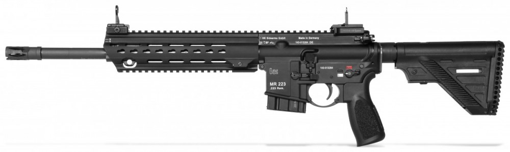 Samonabíjecí puška Heckler & Koch MR223 A3 RAL 8000, 14,5
