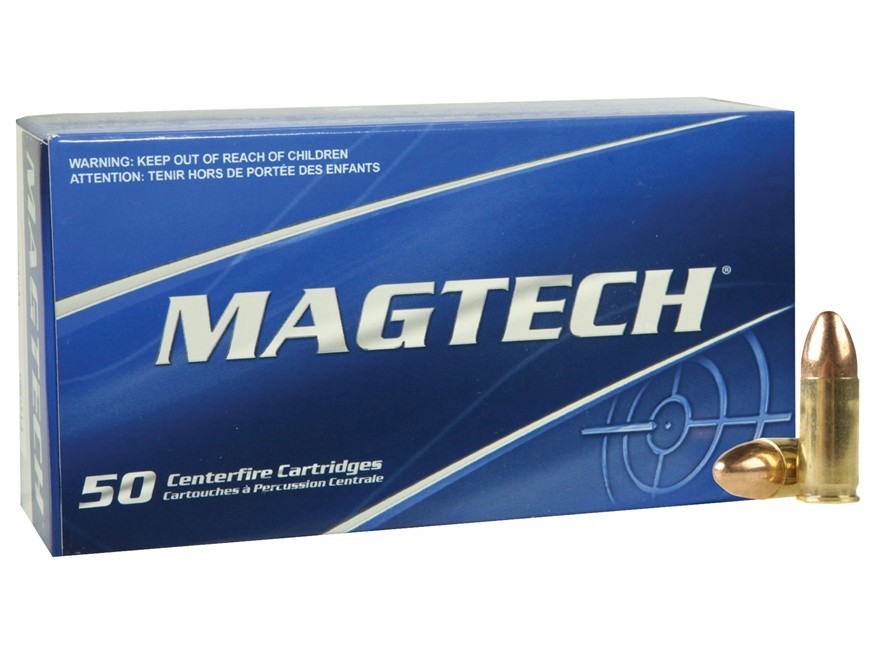 Náboje 9mm Luger Magtech FMJ 124 gr