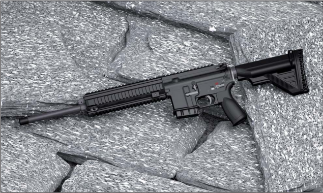 Samonabíjecí puška Heckler & Koch MR223 A1, 16,5