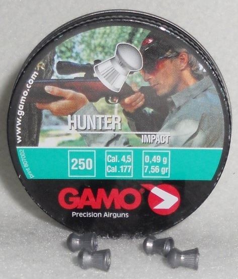 Diabolky Gamo Hunter 4,5mm 250 kusů č.1