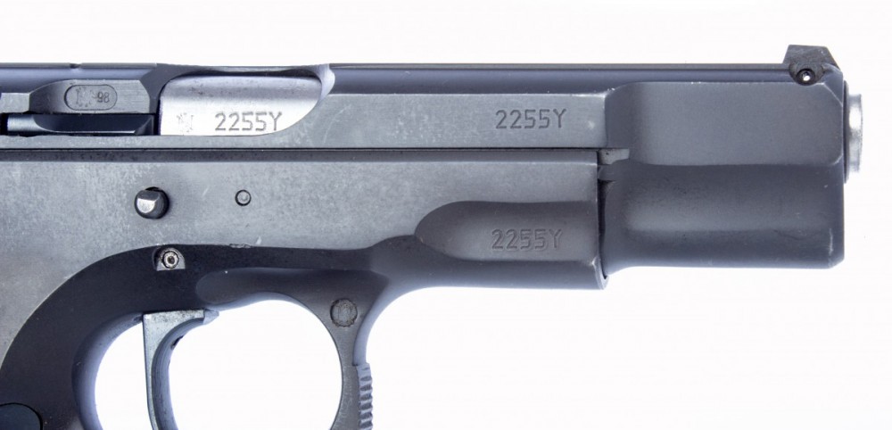 Samonabíjecí pistole CZ 75 B SA č.3