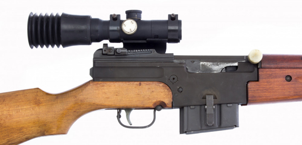 Samonabíjecí puška MAS 49 s optikou č.3