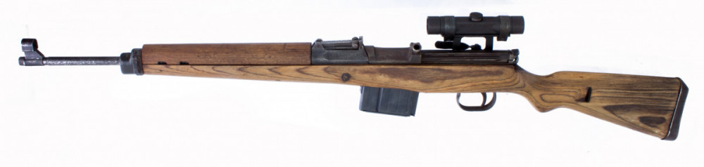 Puška samonabíjecí Gewehr 43 s optikou  7,92 mm č.2