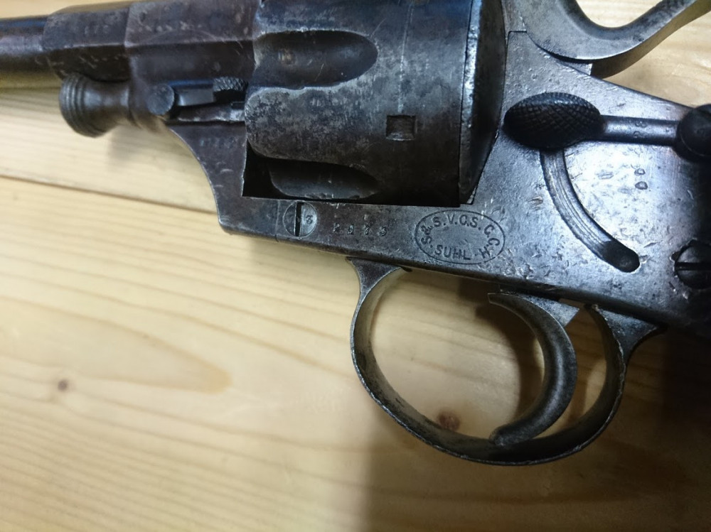 Reichsrevolver M79 + další kus na náhradní díly č.3