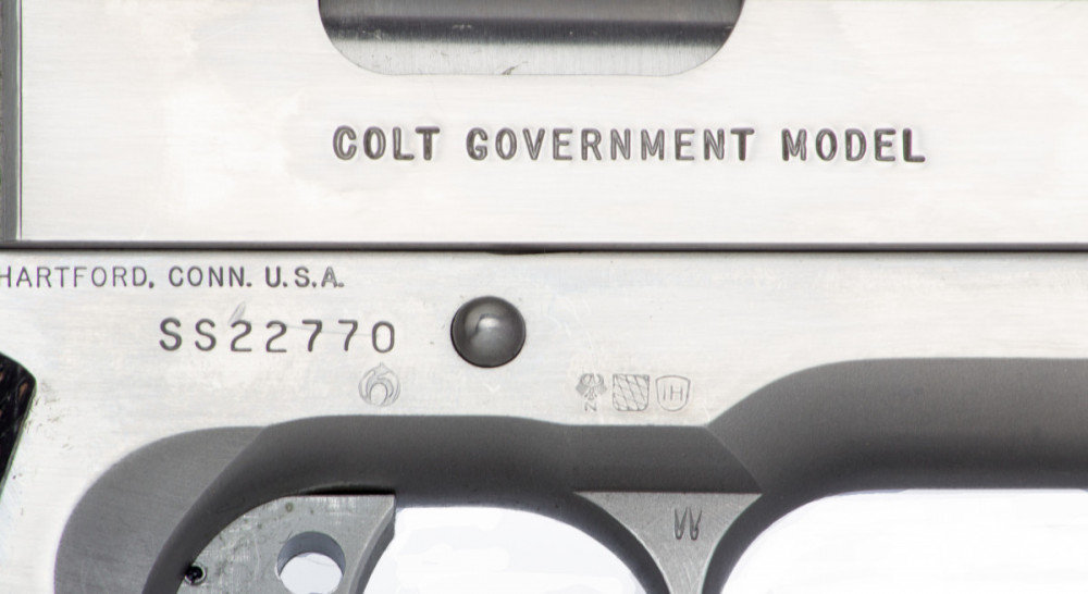 Pistole Colt Government MKIV 80' č.4