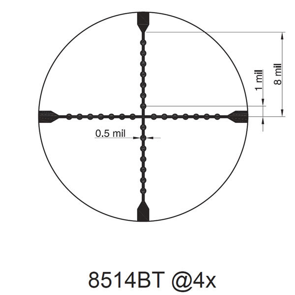 TRUGLO SCP Tac 1-6x24 30mm IR SPC č.5