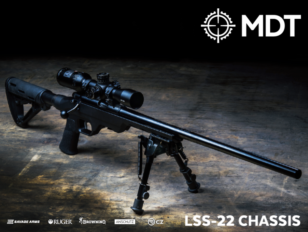 MDT LSS-22 CHASSIS FOR RIMFIRE BOLT ACTION RIFLES č.5