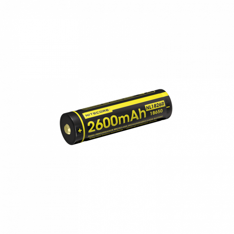 NITECORE 18650 Micro USB dobíjecí, Li-Ion 3,6V, 2600 mAh č.2