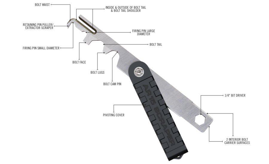 Real Avid THE AR15 SCRAPER™ č.1