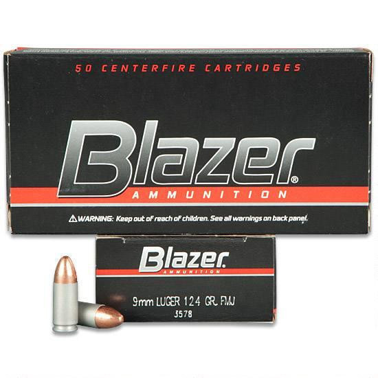 Náboje 9mm Luger Blazer FMJ - Aluminium č.1
